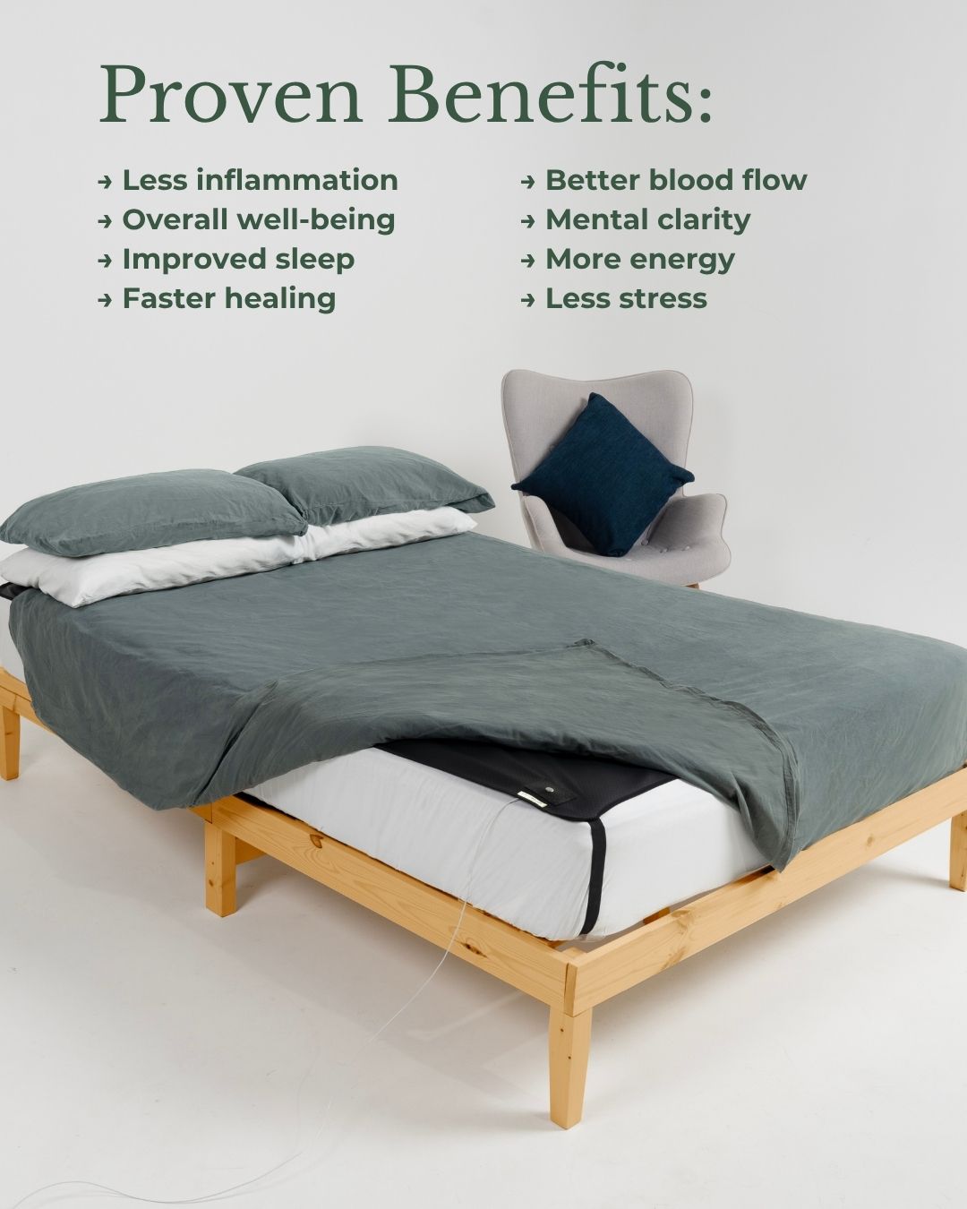 GroundingFlow™ Earthing Sleep Mat