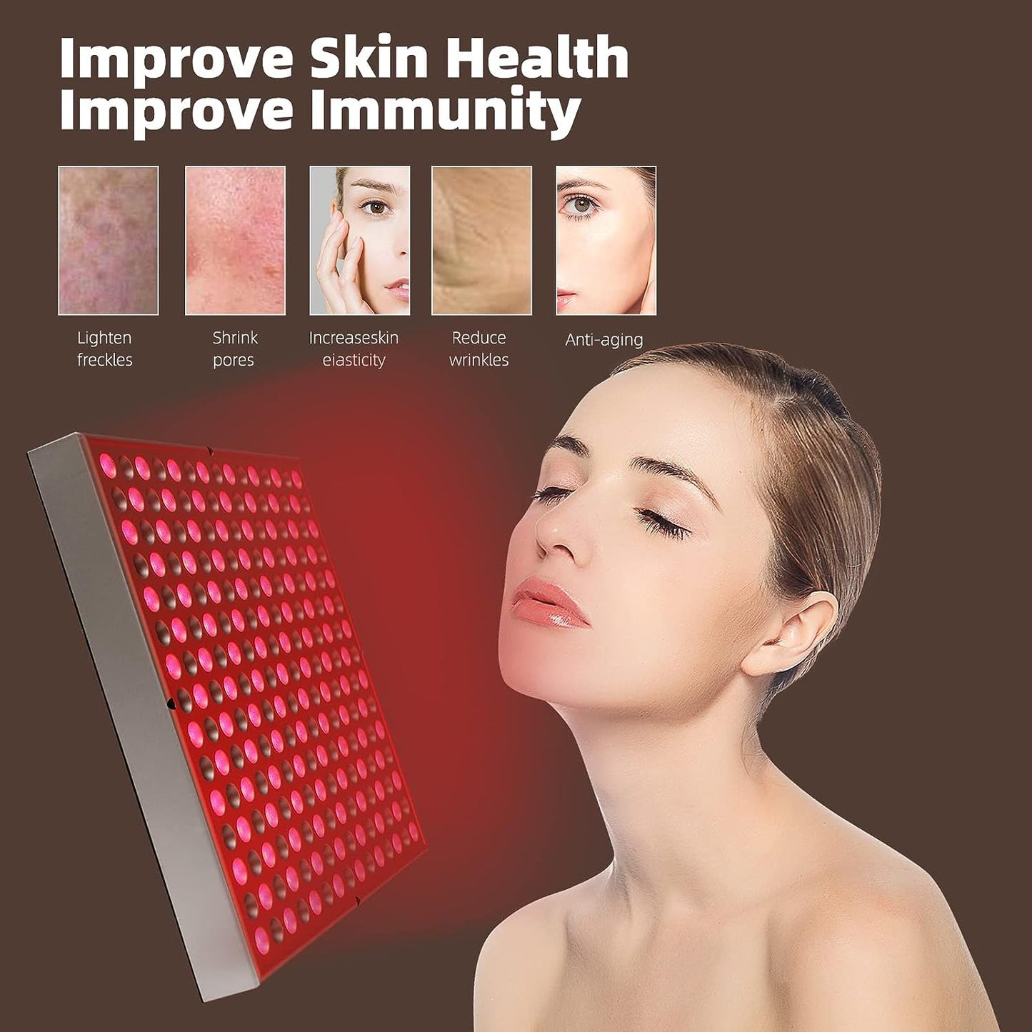 GroundingFlow™ Red Light Therapy Panel