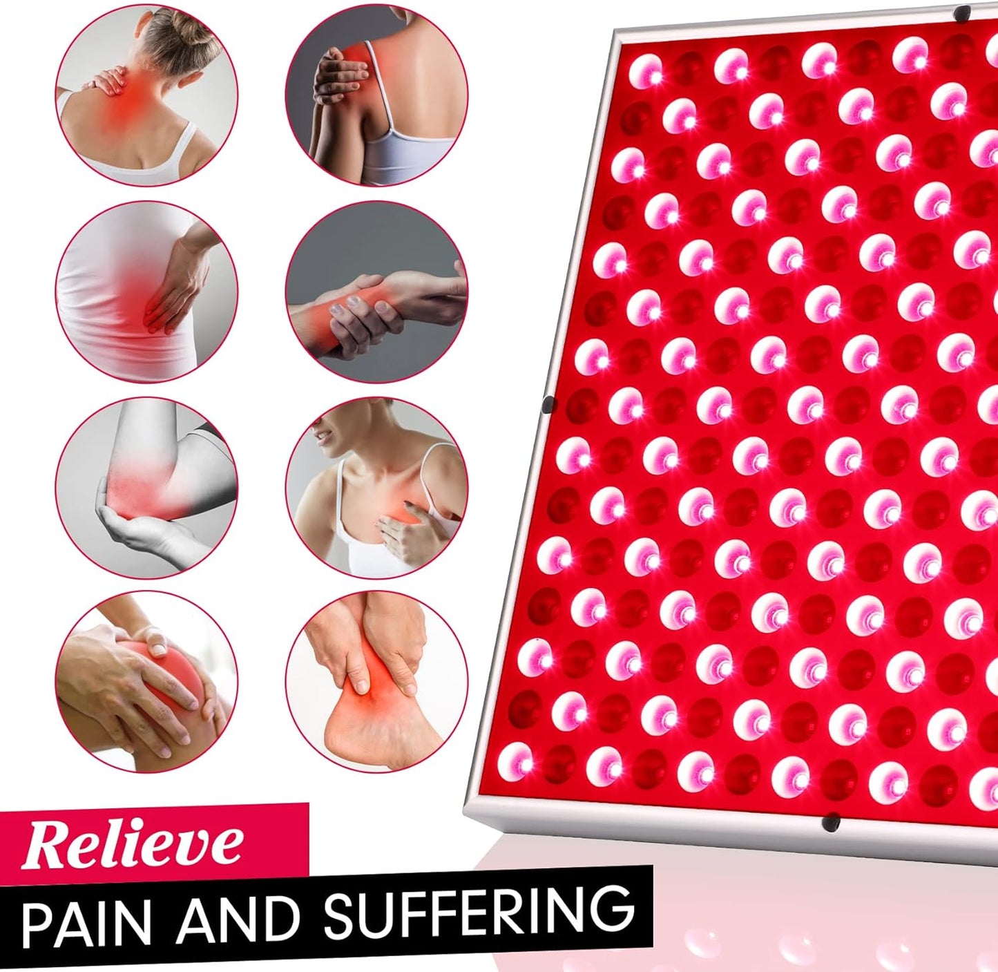 GroundingFlow™ Red Light Therapy Panel