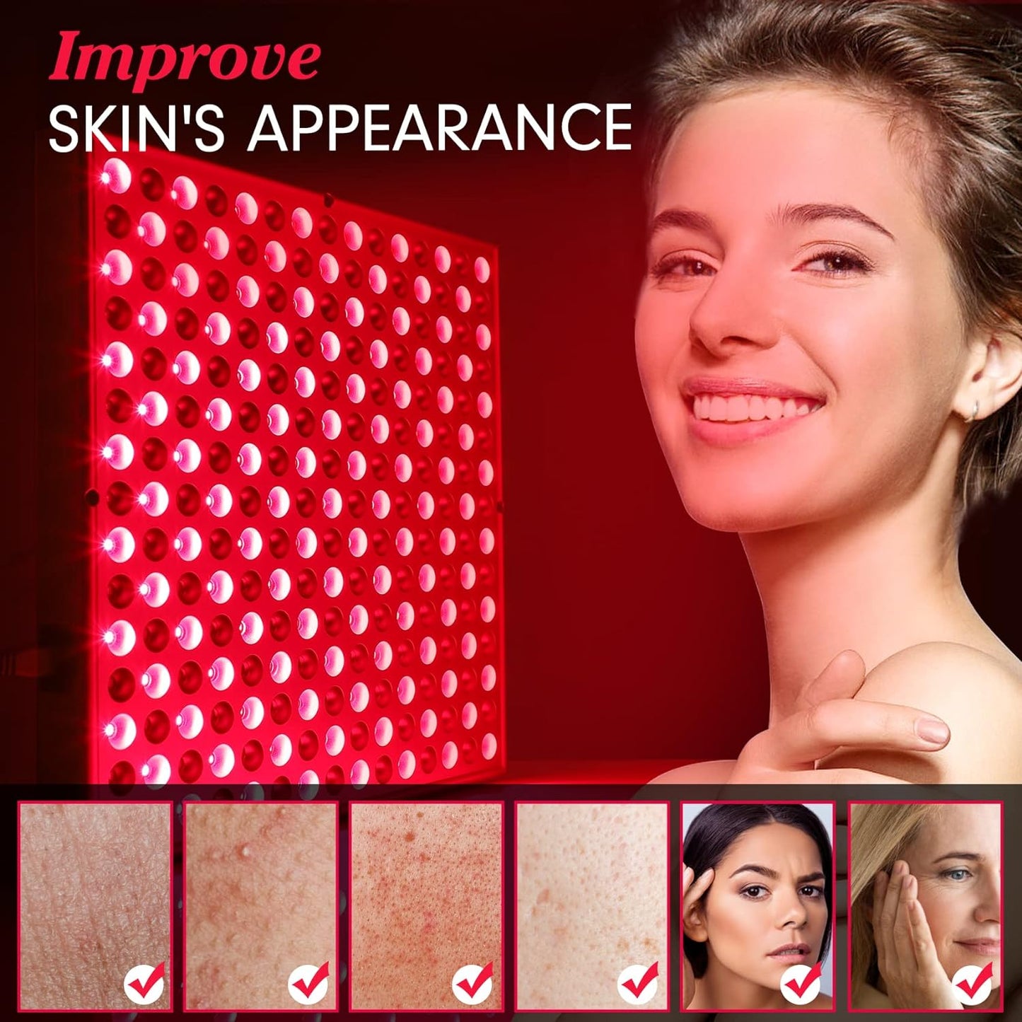 GroundingFlow™ Red Light Therapy Panel