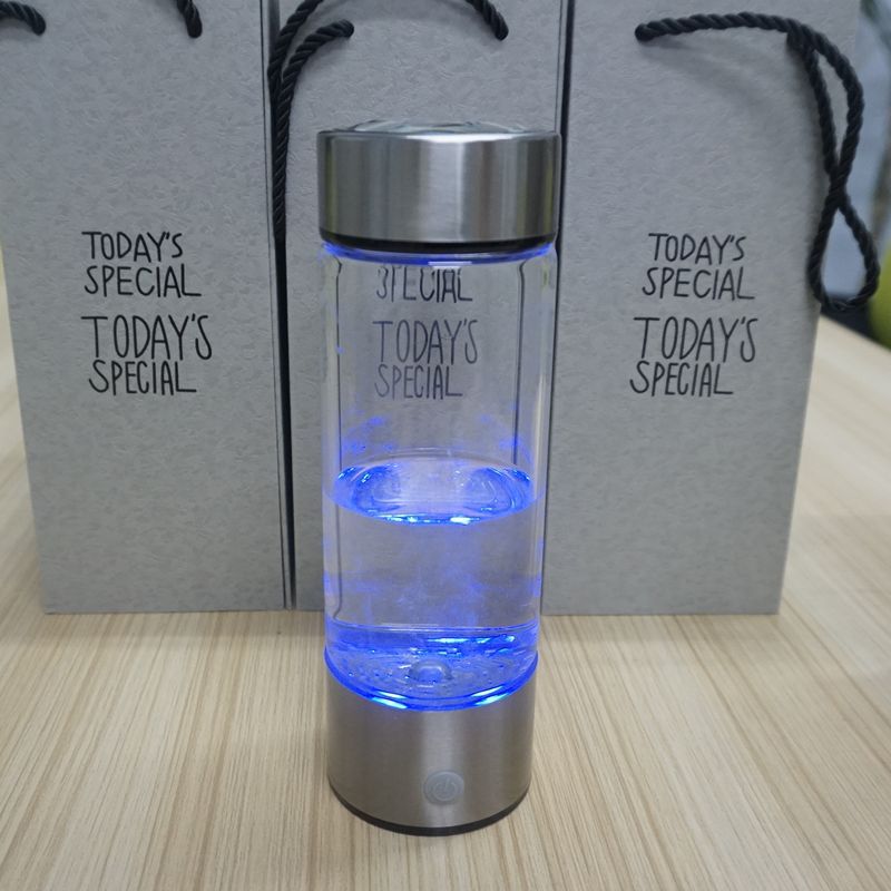 Botella de agua con hidrógeno ionizado GroundingFlow™