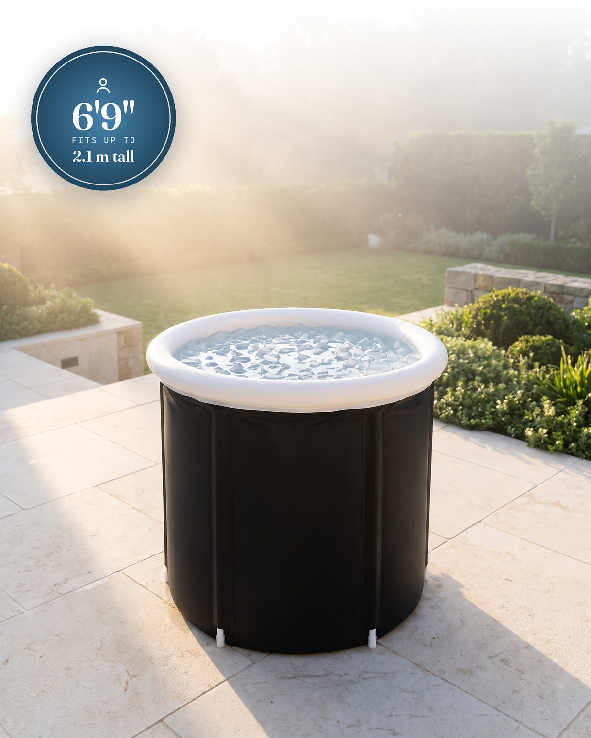 GroundingFlow cold plunge tub