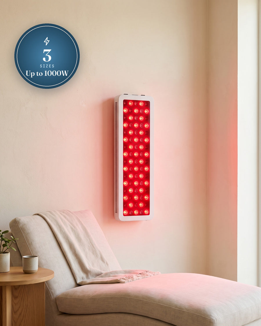 GroundingFlow full-body red light panel